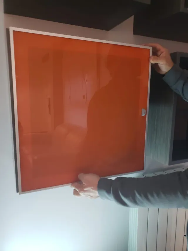 Mueble de salón con luz