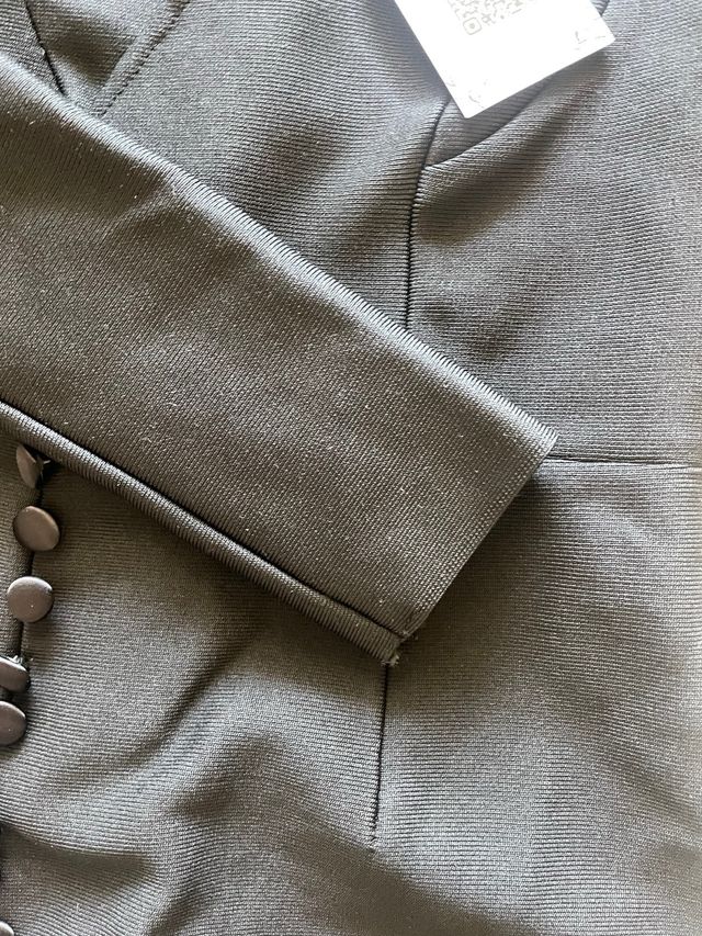 Vestido negro fiesta alta costura Talla M