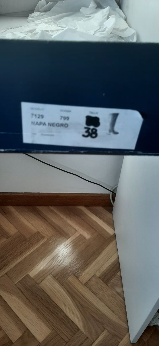 Botas de Piel Maria Jaén Negras y Marrones