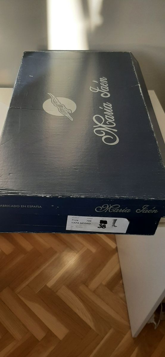 Botas de Piel Maria Jaén Negras y Marrones