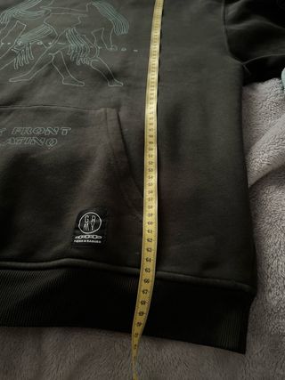 Sudadera Grimey Negra con Diseño