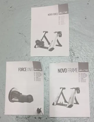 Elite Novo Force - Rodillo magnético de ciclismo.