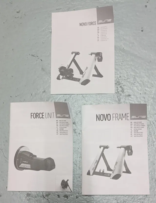 Elite Novo Force - Rodillo magnético de ciclismo.