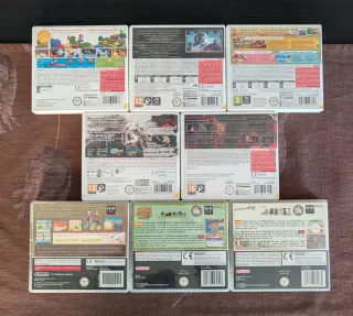 Cajas de juegos Nintendo DS y 3DS