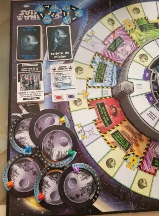 La guerra de las galaxias juego de mesa con vídeo