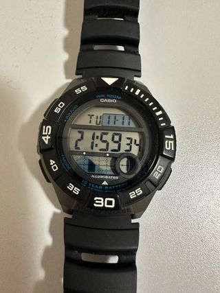 Reloj Casio W-1100H Negro