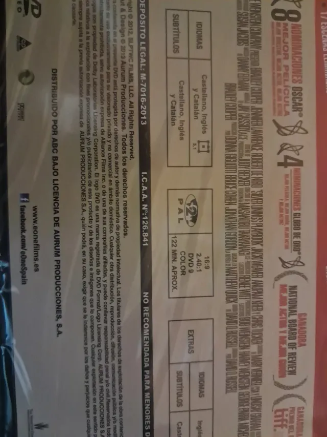 El Lado Bueno de las Cosas DVD