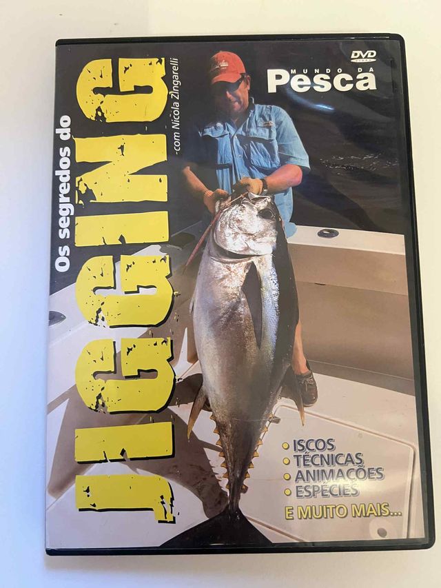 DVD Os Segredos do Jigging - Pesca