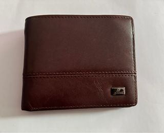 Cartera Billetera de piel BOOSS Marrón