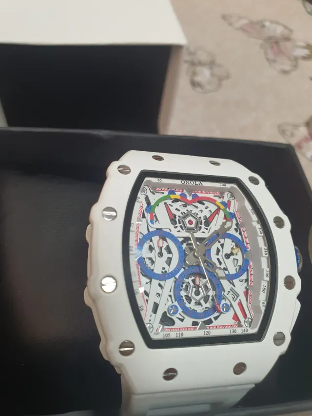 Reloj ONOLA Blanco Multicolor