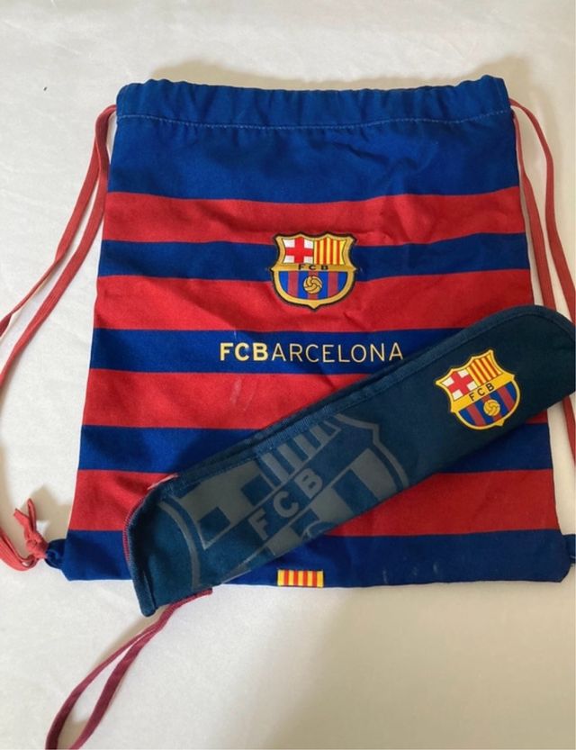 Bolsa y funda FC Barcelona