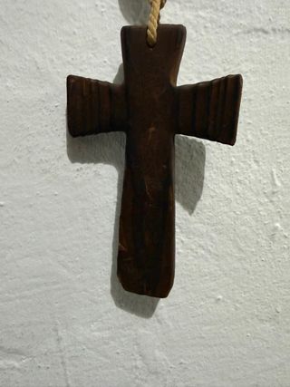 Rosario de madera grande