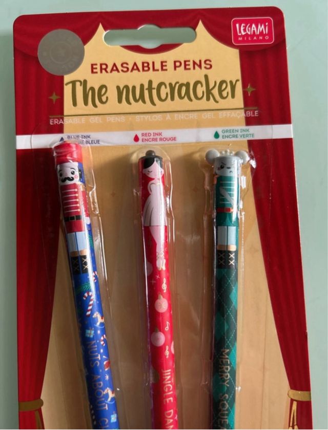 Penne cancellabili Legami The Nutcracker