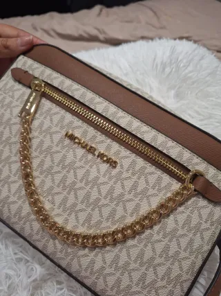 Bolso Michael Kors Beige y Marrón