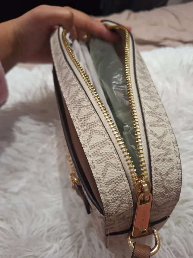 Bolso Michael Kors Beige y Marrón