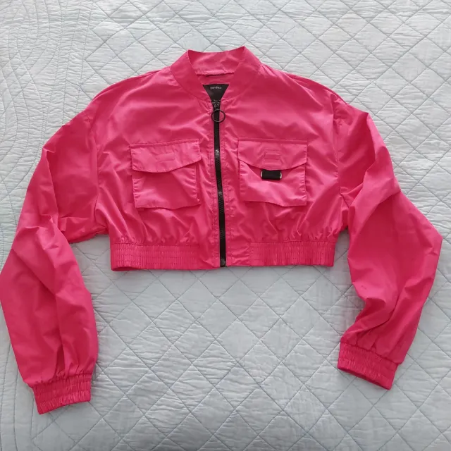 Chaqueta Torera Rosa Corta ...finita..