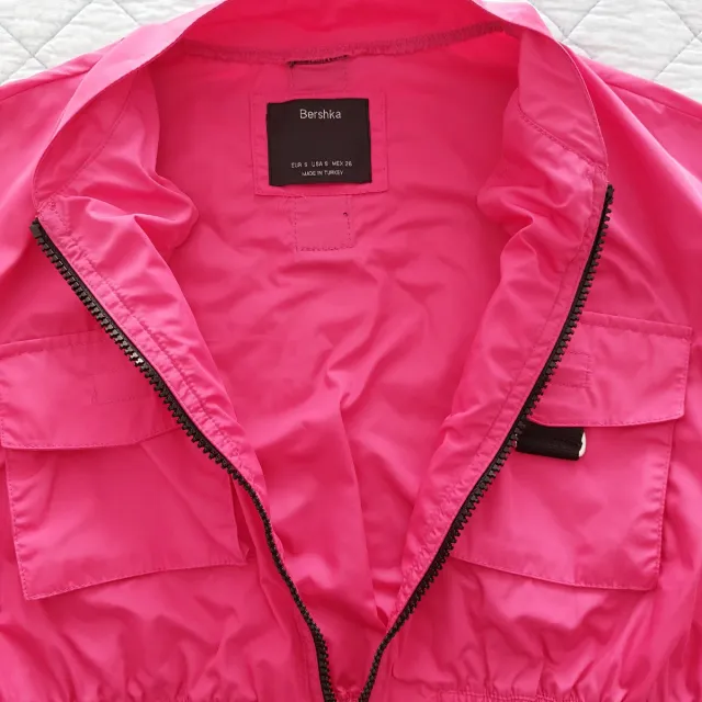 Chaqueta Torera Rosa Corta ...finita..