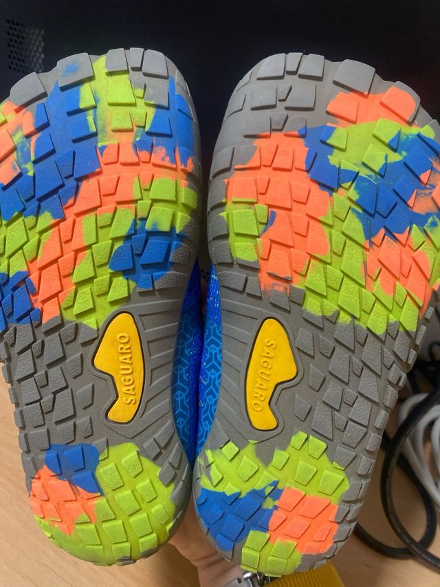 Zapatillas SAGUARO niño azul T.28