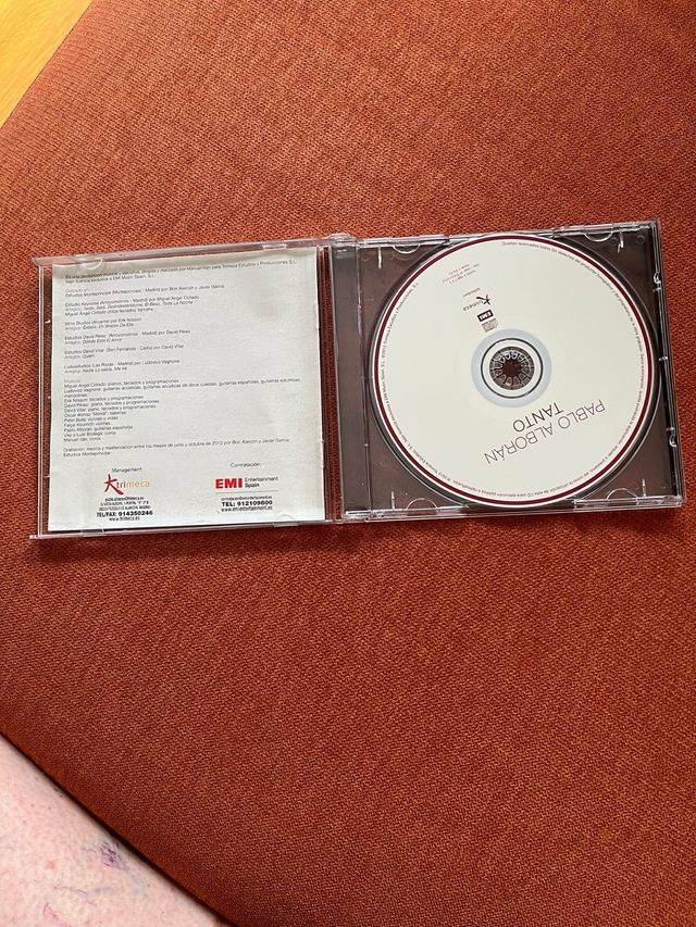 CD Pablo Alborán - Tanto