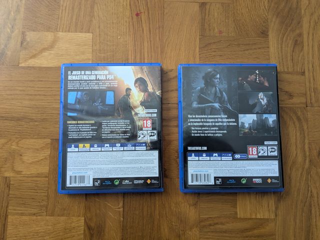 The Last of Us Parte II y The Last of Us PS4