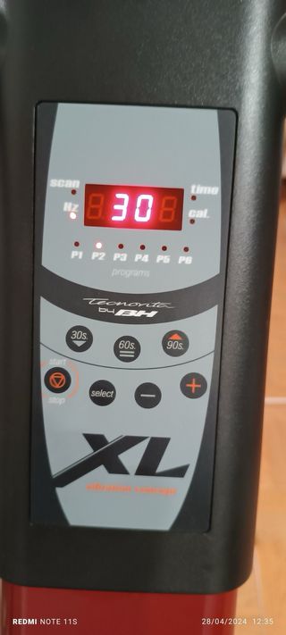 Máquina vibratoria BH Tecnomed XL