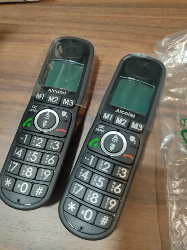 Teléfono Alcatel XL535 Duo Negro