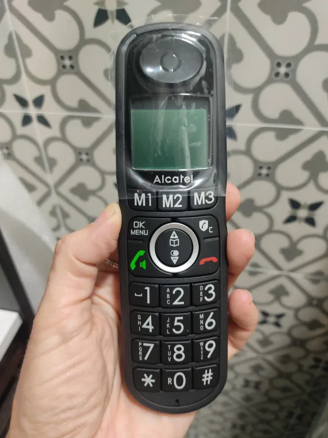 Teléfono Alcatel XL535 Duo Negro