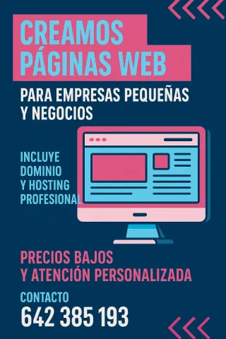 Pagina web para pequeñas empresas y negocios