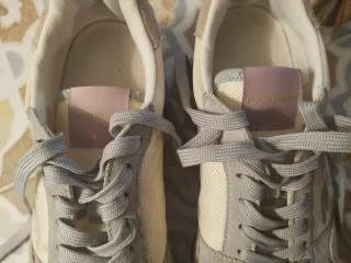 Tenis Mujer Emporio Armani Beige/Gris
