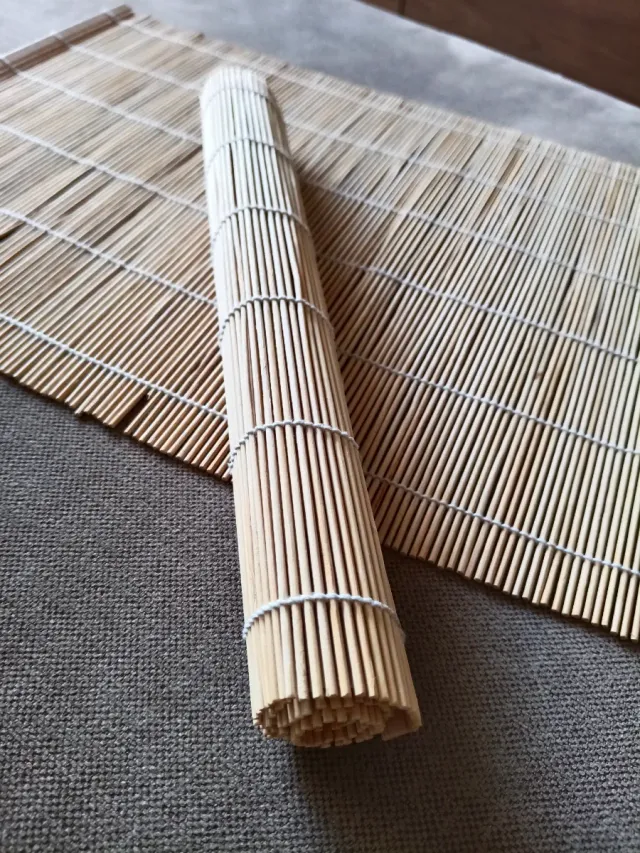 Tapete de bambú para sushi
