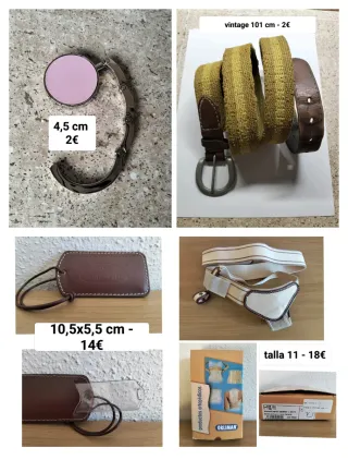 ROPA y ACCESORIOS vintage ( varios )