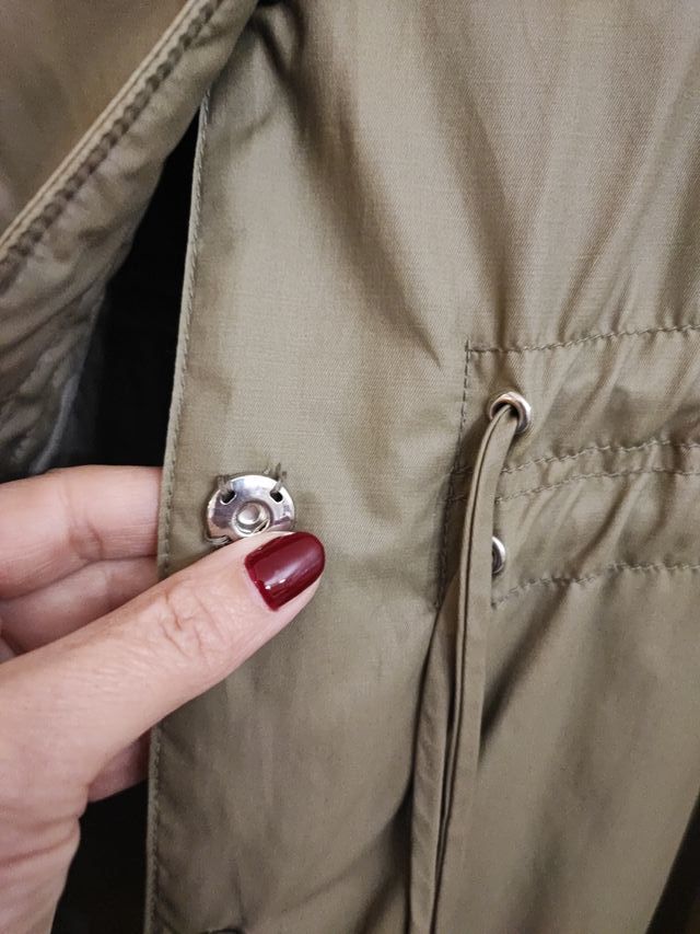 Parka Purificación García verde