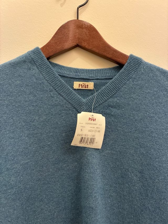 Jersey The F1rst Azul Agua Talla S