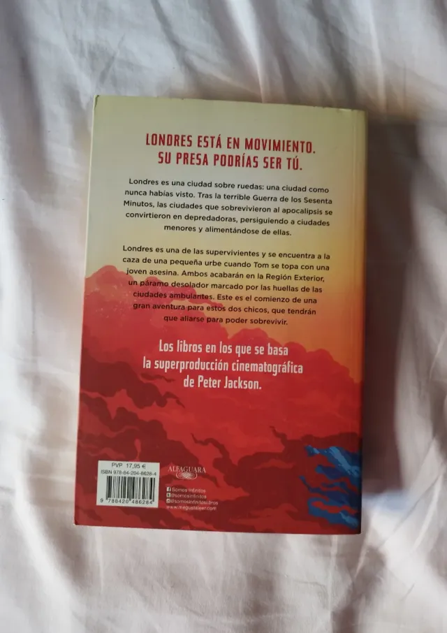 Libro Máquinas mortales (Mortal Engines 1)