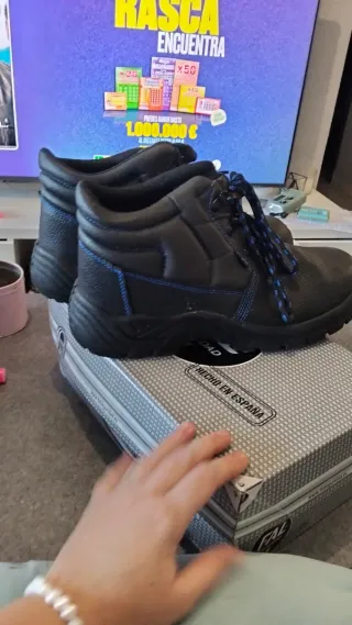 Zapatos de trabajo negros