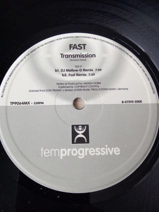 FAST - TRANSMISSION - VINILO REMEMBER