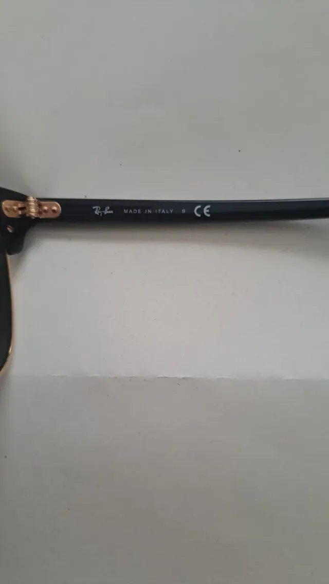 Gafas Ray-Ban Clubmaster Negro/Dorado