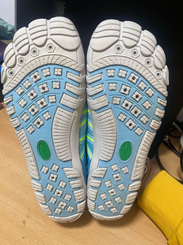 Zapatillas SAGUARO Mujer T.39 Azul y Verde