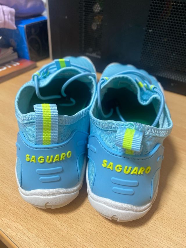 Zapatillas SAGUARO Mujer T.39 Azul y Verde