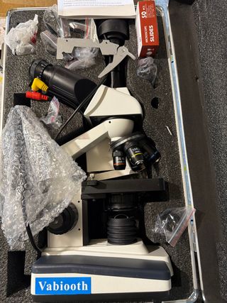 Microscopio Trinocular Vabiooth