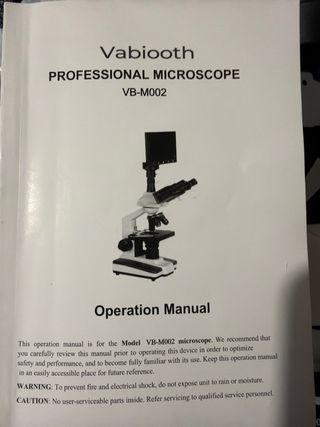 Microscopio Trinocular Vabiooth