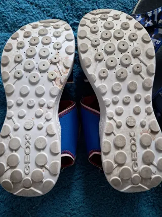 Sandalias Verano Niños Azul/Rojo