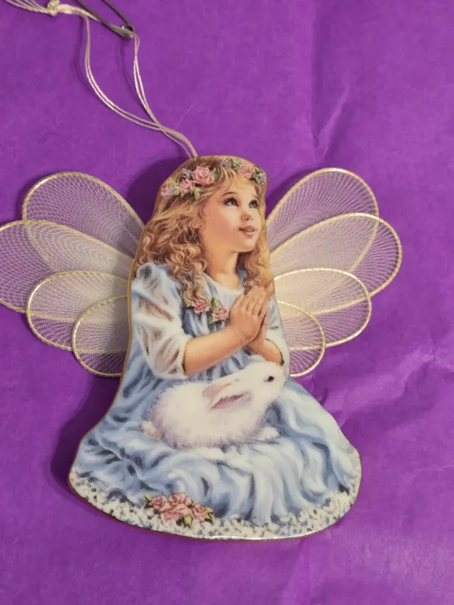 Adorno Navideño, Niña Ángel