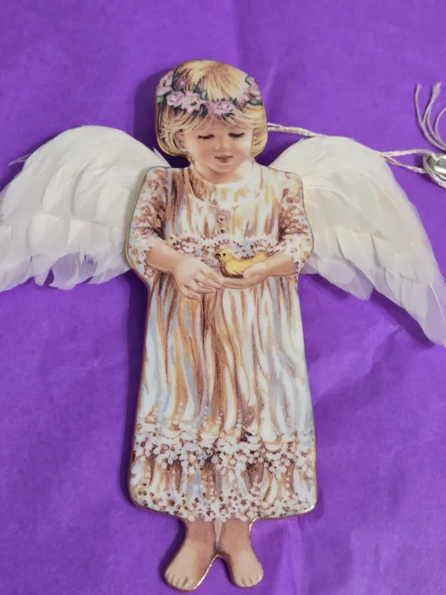 Adorno Navideño, Niña Ángel