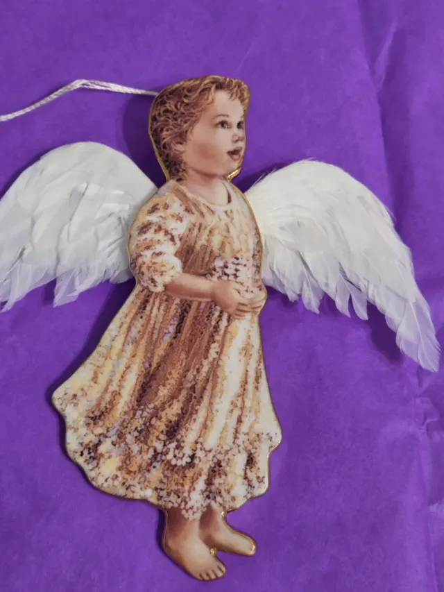 Adorno Navideño, Niña Ángel