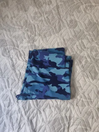 Leggings Zumba Camuflaje Azul T.S. Solo envíos.