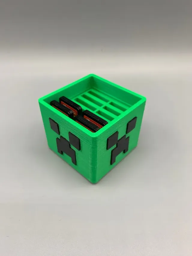 Caja Creeper Minecraft para Nintendo Switch