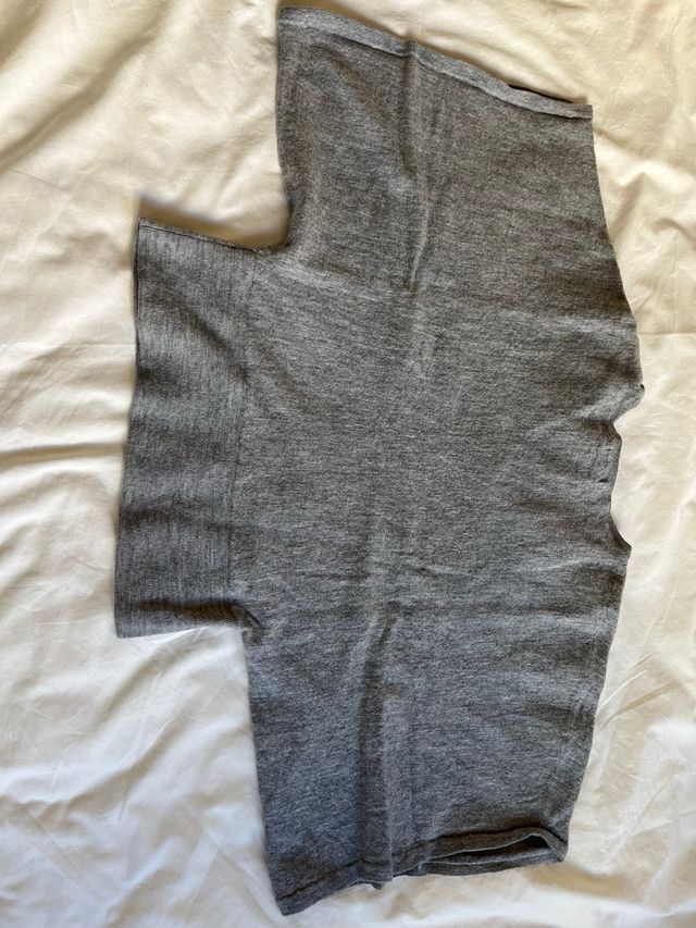 Jersey Cortefiel Lana Gris Talla S/M