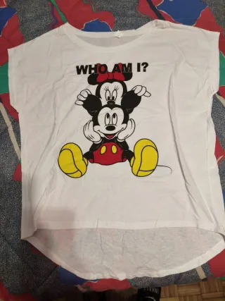 Camiseta Blanca Minnie