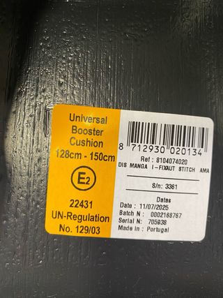 Cadeirinha Bebeconfort Disney Stitch ISO